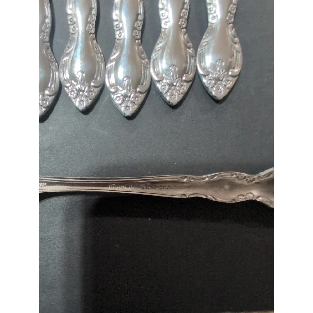Imperial‎ International Set Of 8 Cocktail Forks Made In Japan Excellent Cond